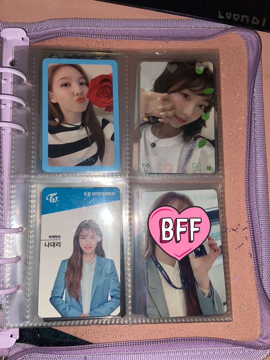 kangherein's tweet photo. nayeon rose - fancy
frogjin - yeojin hula hoop
nayeon tdoong entertainment id card

🏷 wts lfb ph twice loona jeongyeon momo sana jihyo mina dahyun chaeyoung tzuyu heejin hyunjin haseul vivi kim lip jinsoul choerry

[the dents are from the binder, not the photocard itself] https://t.co/lOyQ0uTBqM