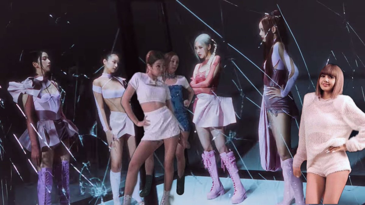 kjspcys's tweet photo. spiderverse meme but make it blackpink https://t.co/3qd9wPvgVq