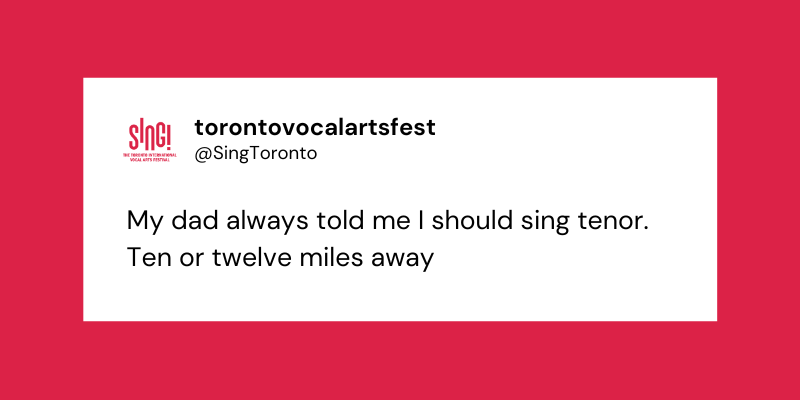 SingToronto's tweet photo. In celebration of National Tell a Joke Day, we bring you some aca-mazing, and some cringe-worthy #MusicHumour
#NationalTellAJokeDay https://t.co/HE0OoGm1C2