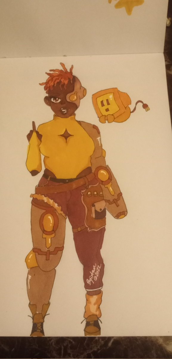 Notwitdashit's tweet photo. #art #cyborg #BLACKARTIST #blackanime #anime #AnimeArt #animegirl https://t.co/17pgp3RfGb