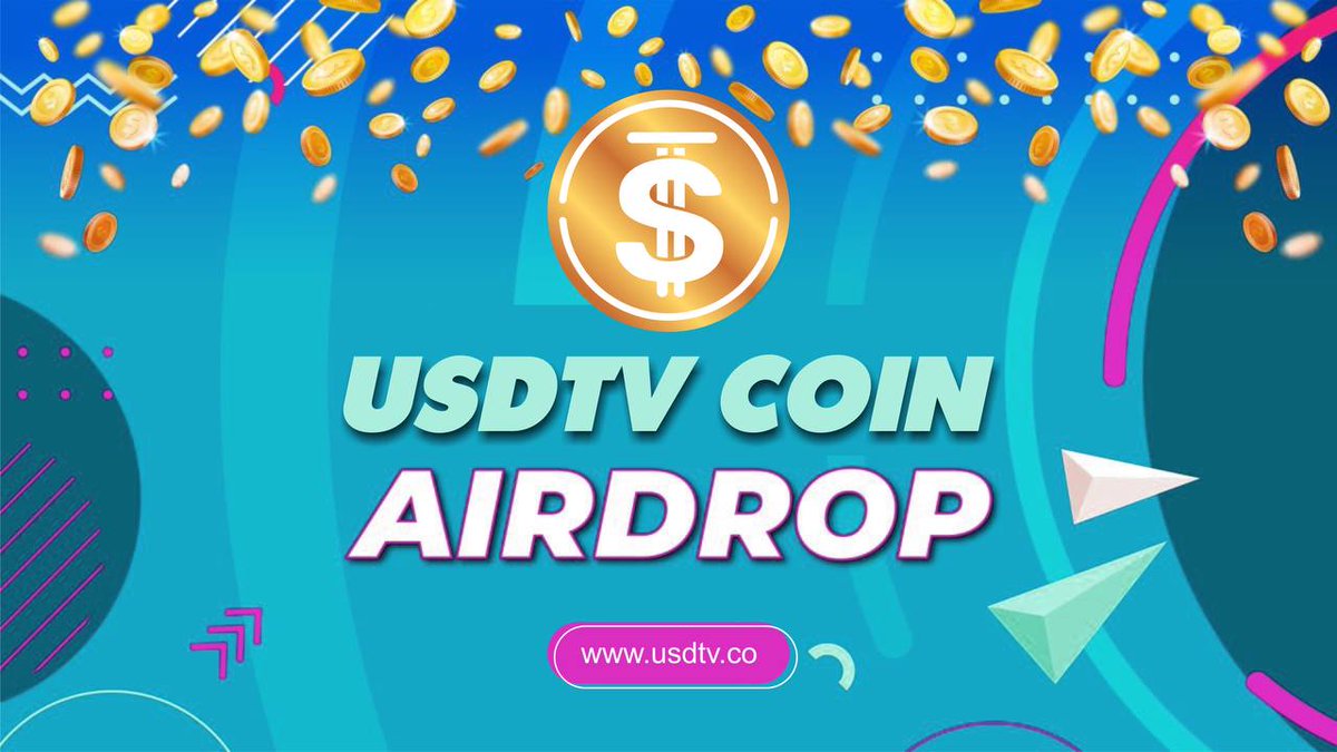 CryptoTownEU's tweet photo. 🚀 Airdrop: USDTV Coin
💰 Value: 15 $USDTV
👥 Referral: 500 $USDTV
📼 Audit: TechAudit
📅 End Date: 18th September, 2022
🏦 Distribution Date: 20th September, 2022

Talk with the Telegram Bot
https://t.co/GS6O6hO0ow

#Airdrop #Airdrops #Crypto https://t.co/Rv9gEv3r0n