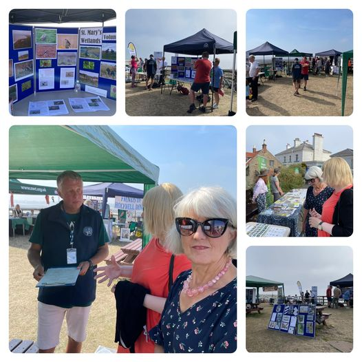 Today we visited the ST MARY'S WILDLIFE FESTIVAL.
We had a good conversation with the St. Mary’s Island Wildlife Conservation Society and St. Mary’s Wetland Conservation Group. #WhitleyBay #StMarysIsland