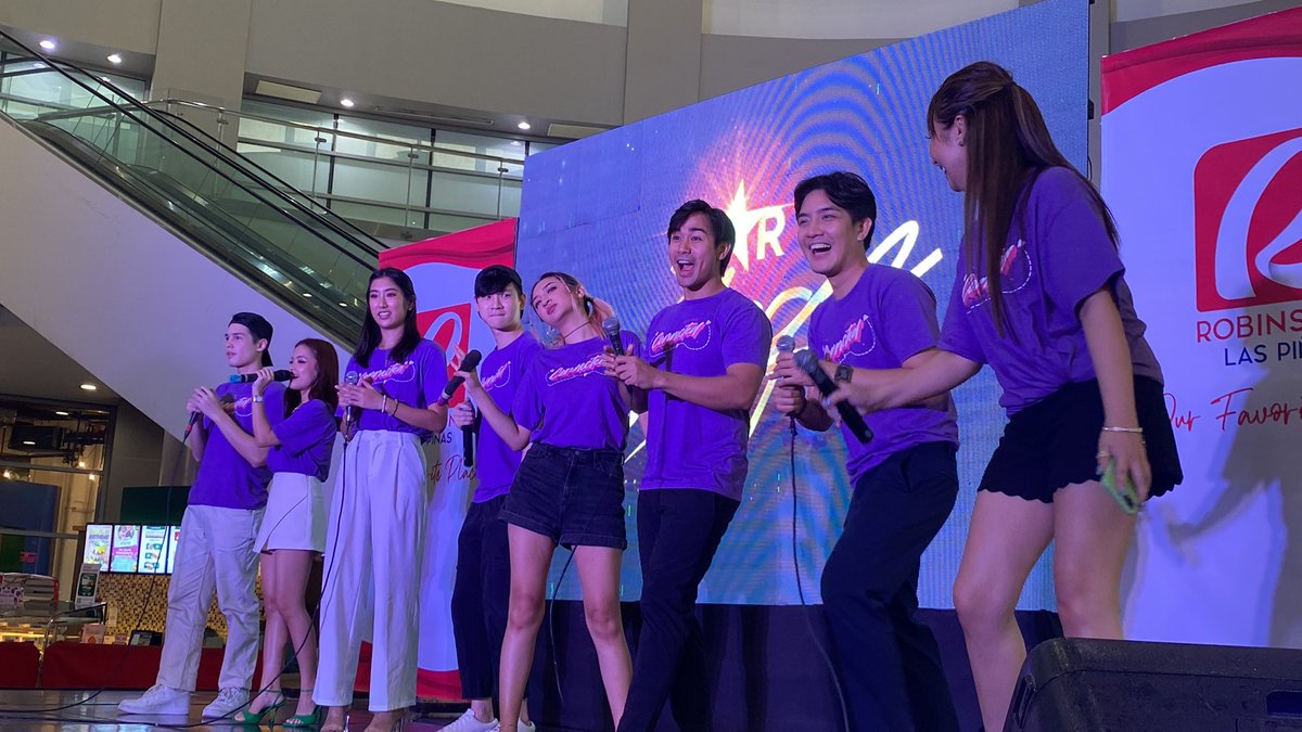 starhuntabscbn's tweet photo. Maraming salamat sa lahat ng fans na naki-bonding kasama ang #Connected cast sa Robinsons Las Piñas! https://t.co/Jy7AYByHUm