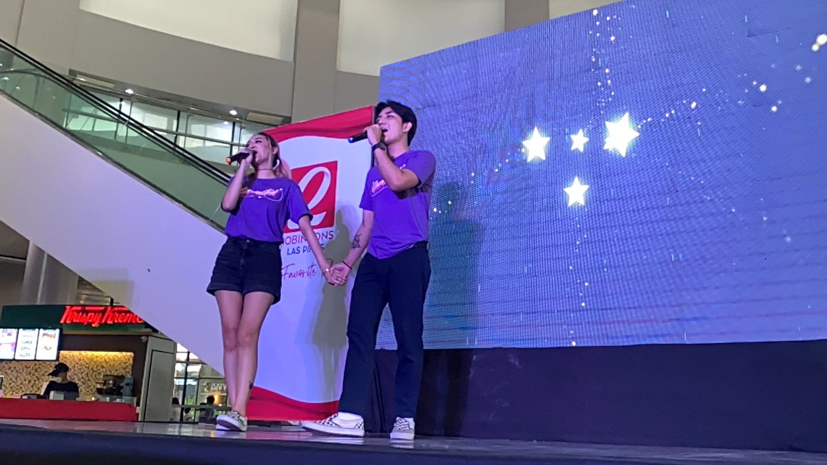 starhuntabscbn's tweet photo. Maraming salamat sa lahat ng fans na naki-bonding kasama ang #Connected cast sa Robinsons Las Piñas! https://t.co/Jy7AYByHUm