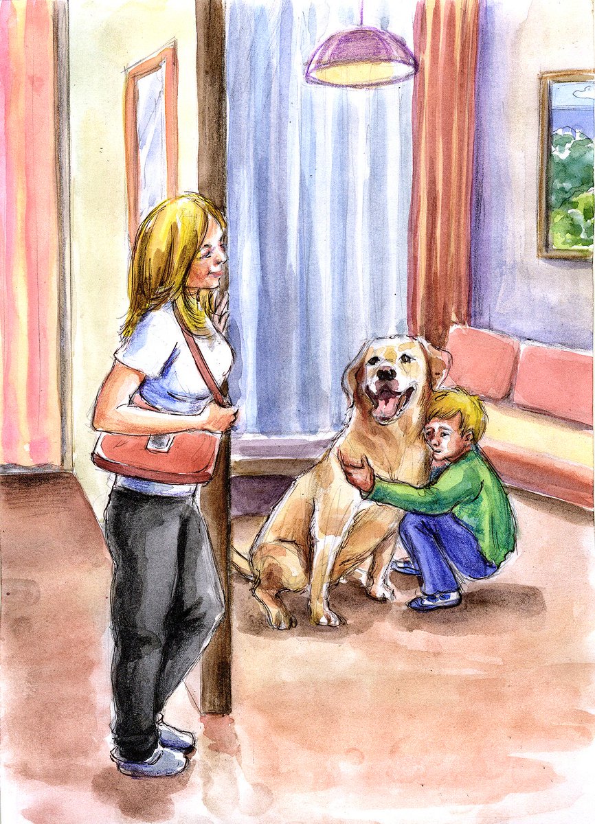 TatianaBelArt's tweet photo. Illustrations for "Dad For Borrow" book, by Ayelet Hashahar Lubin

#bookillustration #bookillustrations #bookillustrator #childrensbook #childrensbookillustration #childrensbookillustrator #childrensbookillustrations #artoftheday  #illustration #illustrationartists #kidanddog https://t.co/neytG8fW6j