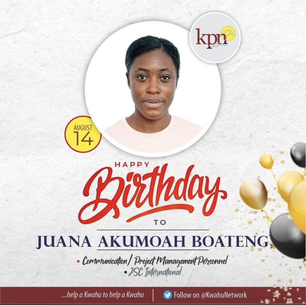 Happy blessed birthday Juana Akumoah Boateng. Stay blessed 🙏🏾#JuanaAtYouthAssembly
