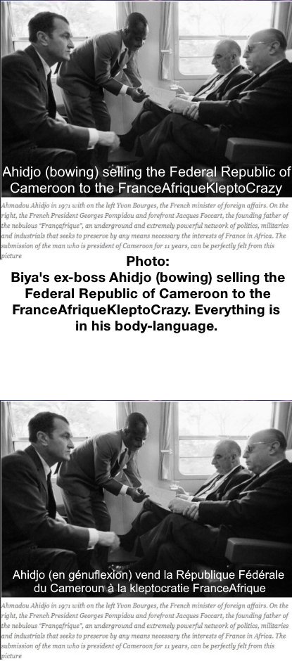 skepticafro's tweet image. Problematic, sis👏🏿 #Federalism(#sineQuaNon for all progress?)destroyed, #OnePartySystem imposed, Thousands killed in french-guided anti-UPC war. #Cameroon was developing? Perhaps, despite that illiterate cud/kola-chewing, #franceAfriqueKleptocrazy #nchinda. #EndAnglophoneCrisis