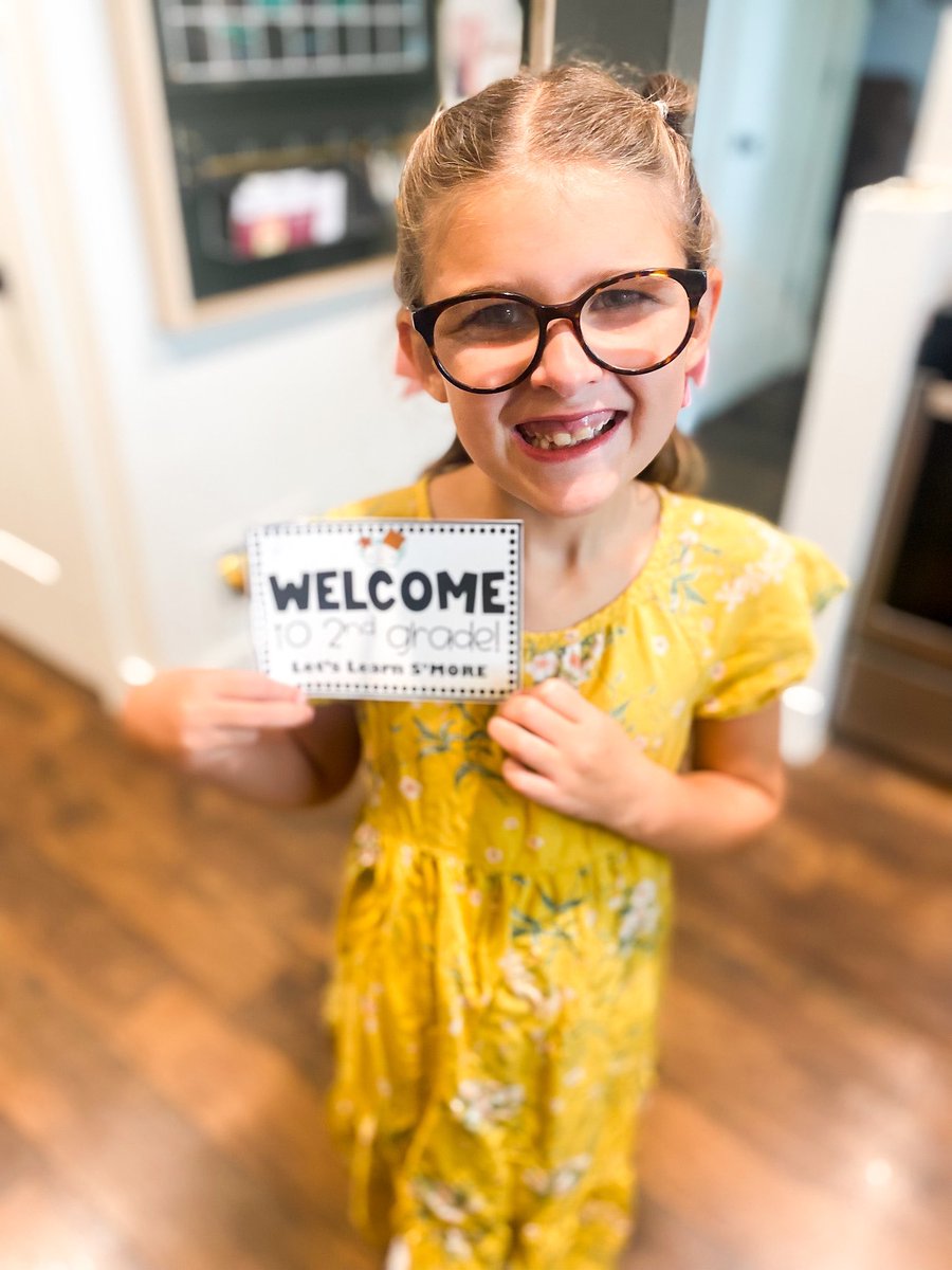 Delaney was so excited to get this in the mail yesterday and is ready for a great school year! <a href="/teacher4trades/">Bryan Kestner</a> <a href="/BenterMrs/">Mrs. Benter</a>