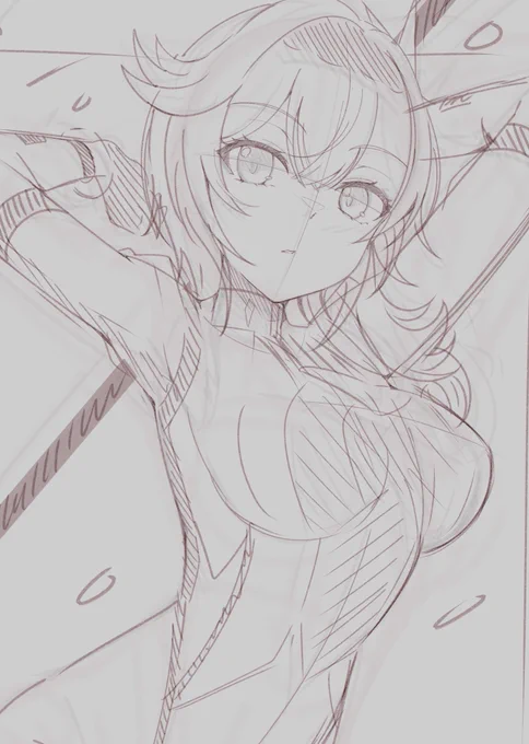 色んなエウルアさん描いてました明日から仕事なので寝ますおやすみなさい 