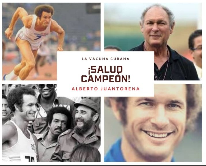 Alberto Juantorena,el "Elegante de las Pistas" se encuentra en estado critico,aunque con signos de recuperación. El exatleta estando de convalecencia por la covid -19 presentó un cuadro febril,que unidos a otras enfermedades esta siendo atendido ñor un equipo multidisciplinario.
