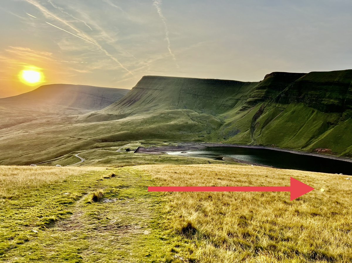 KCharlesIX's tweet photo. Pictures taken this morning at Llyn Fan Fach in Brecon. Anyone else up there today and seen some sort of green orb in their photos??? @BreconBeaconsNP @Brecon_News @NTBreconbeacons #GreenOrb https://t.co/ChB5dKqvW7