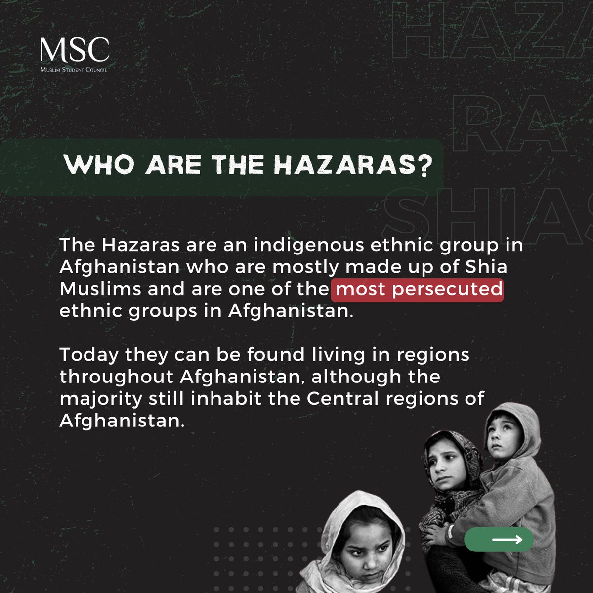MSC_UK's tweet photo. What’s happening to the Hazara Shias and how we can bring change! #StopHazaraGenocide https://t.co/Q8ePIzz57v