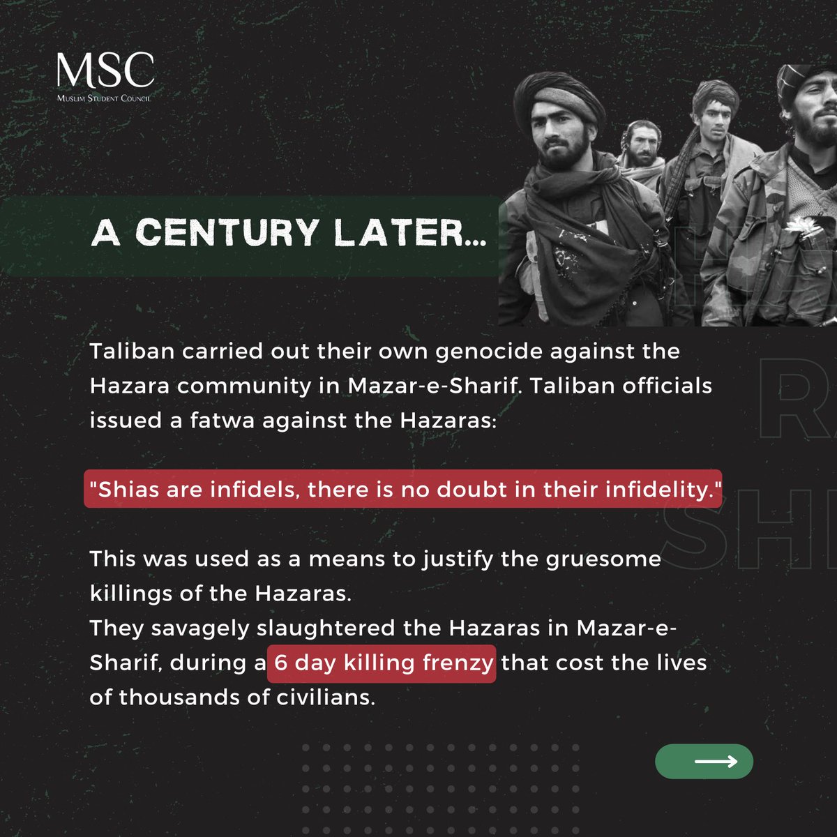 MSC_UK's tweet photo. What’s happening to the Hazara Shias and how we can bring change! #StopHazaraGenocide https://t.co/Q8ePIzz57v