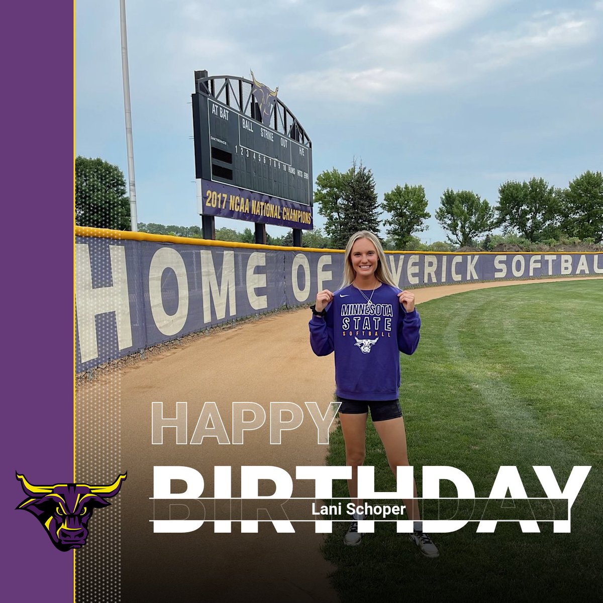 Happy Birthday to incoming first year Lani Schoper! We hope you have a great day and can't wait to see you this week!