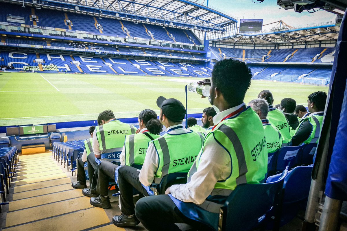 It’s a hot one at the Bridge! Chelsea vs Spurs for the first home game of the 2022/2023 season! #KnightsSecurity