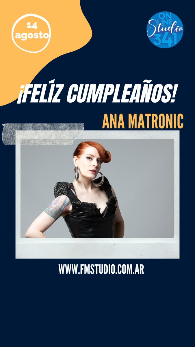 radiostudio341's tweet photo. Escuchanos en 👇🎶
📲https://t.co/qWqfMojxvj ⭐
📲🎧 Descarga nuestra aplicación "Radio Studio 341"
💥👉Encontrala en tu App Play Store.
#RadioStudio341
#anamatronic #ScissorSisters
#Playlist #musica #Buenaonda #radioonline https://t.co/QTxmfgGqOd