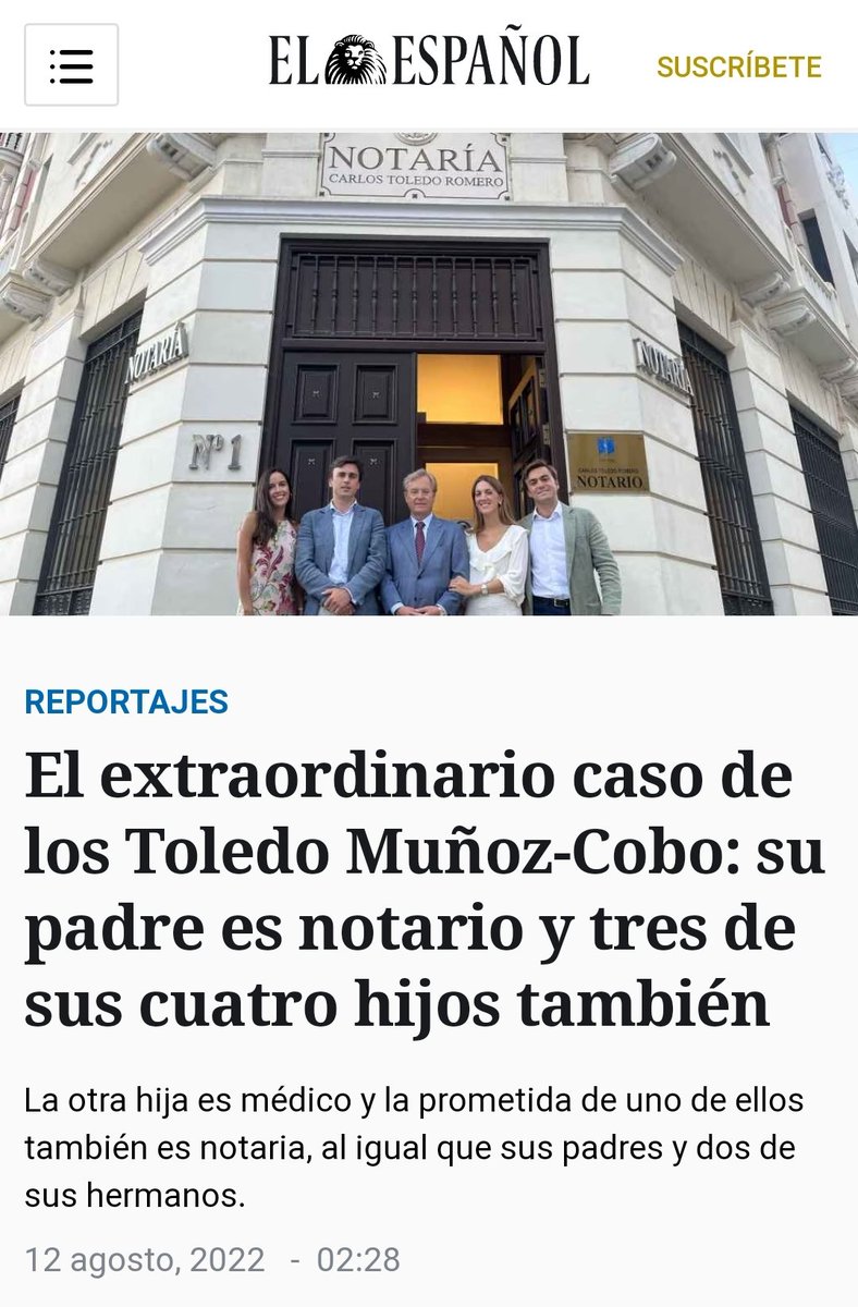 Lupenaki's tweet photo. Según un estudio: el 11% de los notarios, el 18% de los abogados del Estado y el 9% de jueces/fiscales poseen apellidos compuestos.  Oposiciones al cuerpo diplomático, los 'hijos de' tienen un 222% más opciones de aprobar; abogado del Estado, un 187% más, y notario, un 103% más. https://t.co/ByGAgjIPf3