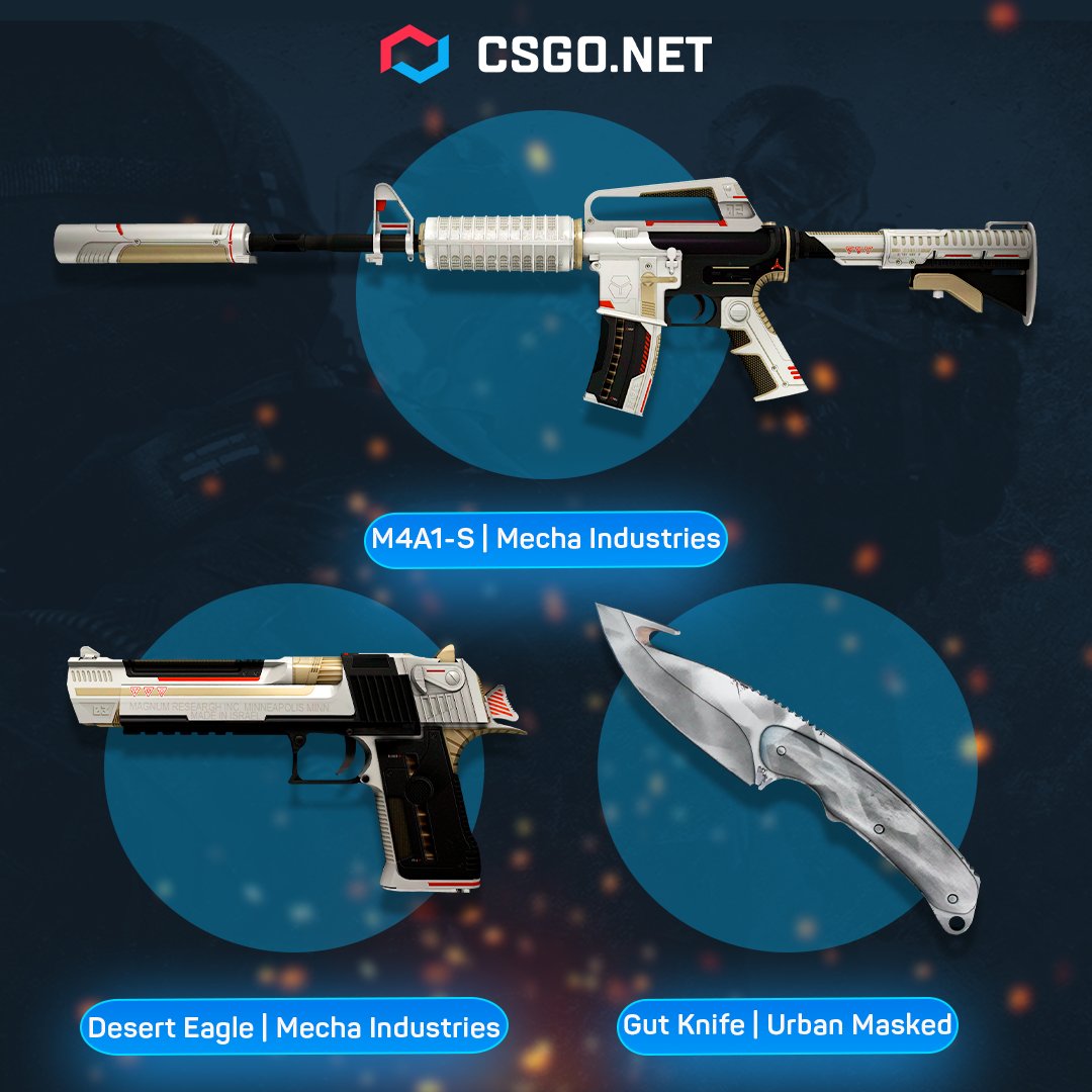 CSGOnet_case's tweet photo. You will always stand out from the other players with white skin set 😎
Do you like this collection? What would you add to it?
#mycsgo #csgonet #eslproleague #work #csgoedit #funny #csgot #csgoclips #csgonews #csgolounge https://t.co/19rfTDF0uS