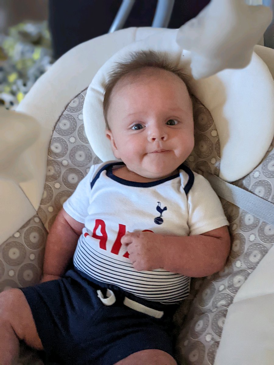 sebgonz's tweet photo. The good luck charm is ready. #coys #MyPLMorning https://t.co/0wANXeJ9RI