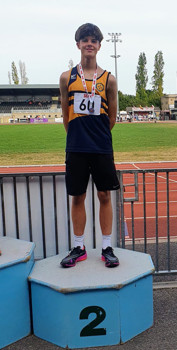 CoachMo__'s tweet photo. Fantastic 🥈at SEAA U15B 800m for @SuttonDistAC Ethan - Congratulations 👍🏃‍♂️👍 https://t.co/wqntms2nbJ