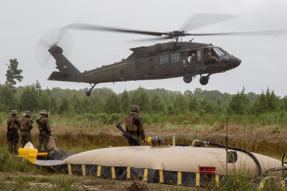 #Marines conduct a joint Forward Arming and Refueling Point (FARP ...