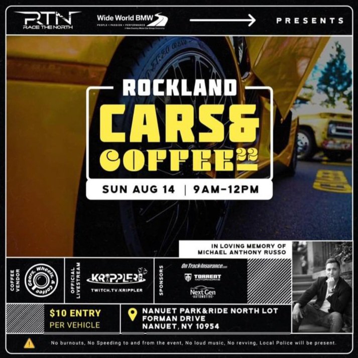 MasCarrerasES's tweet photo. Cars &amp; Coffee #NewYorkCar https://t.co/2HNUYTfzaH