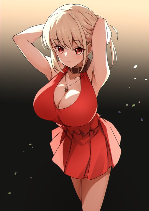 千束のドレス
#リコリコ 
#lycoris_recoil 