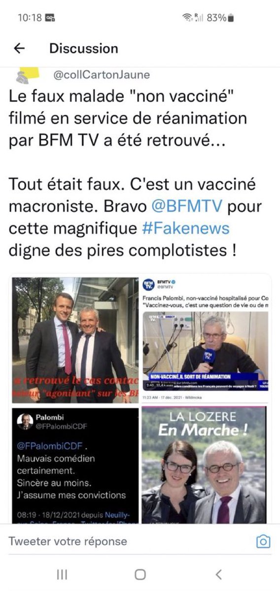 verity_france's tweet photo. une des plus grosse fake News du Covid sur BFM https://t.co/hu7tn3lwTG