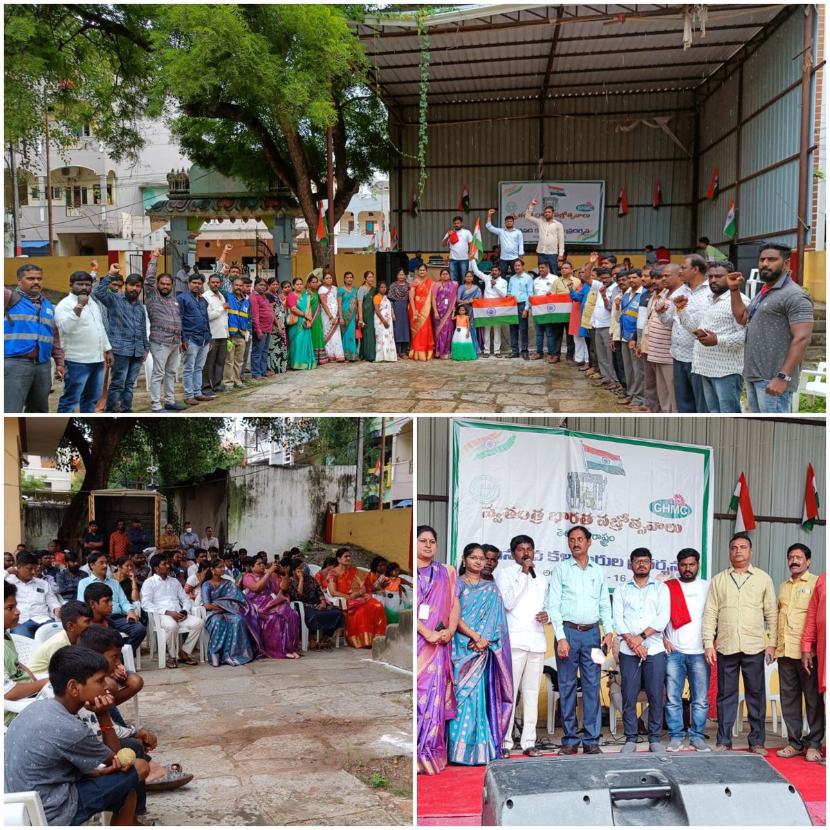 DC AMBERPET (@amberpetdc1) on Twitter photo Organized Janapada Kalakarula Pradarshana at Nehru nagar Community Hall, near Kachiguda Ward Office. Hon Corporators, Amberpet circle and others attended the programme.
<a href="/CommissionrGHMC/">Commissioner GHMC</a> @KTRTRS <a href="/GHMCOnline/">GHMC</a> <a href="/ZC_Secunderabad/">Zonal Commissioner, Secunderabad Zone, GHMC</a> Organized Janapada Kalakarula Pradarshana at Nehru nagar Community Hall, near Kachiguda Ward Office. Hon Corporators, Amberpet circle and others attended the programme.
<a href="/CommissionrGHMC/">Commissioner GHMC</a> @KTRTRS <a href="/GHMCOnline/">GHMC</a> <a href="/ZC_Secunderabad/">Zonal Commissioner, Secunderabad Zone, GHMC</a>