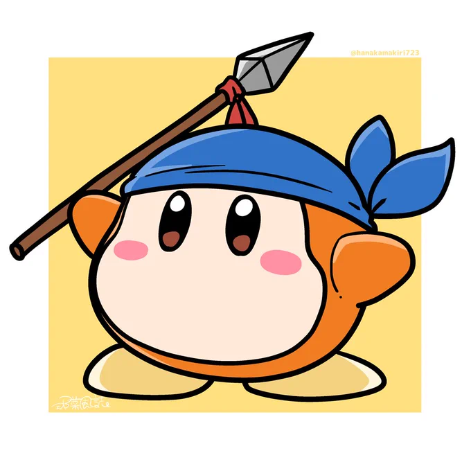 落書きリクエスト004バンダナワドルディ 