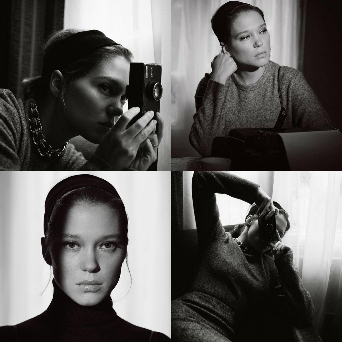 badpostseydoux's tweet photo. léa seydoux dressed as liv ullmann in persona (1966) https://t.co/IYRTjfHlyq