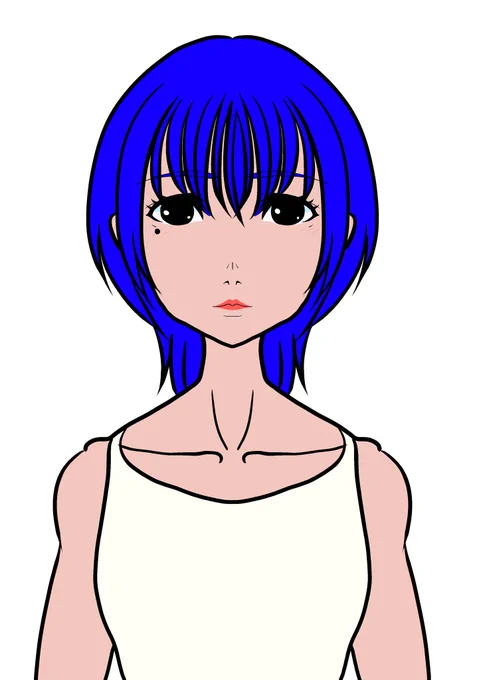 今日の夜のお絵描き差分 