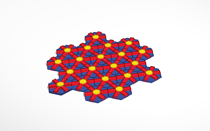 AlbertPCarpent1's tweet photo. Still struggling with alignment issues, but getting better with #TinkerCad and constructing structural graphs with atomic metagons of degree six. #math #graphtheory #structuralgraphtheory #maths #mathematics https://t.co/DLqNJjPHcI