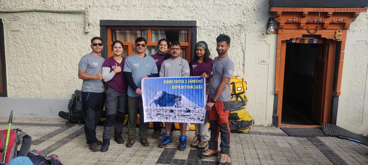 kutungtem's tweet photo. Independence day gift for Arunachal.
Bro. Tem Tapung of Taraso circle scaled Kang Yatse 1 (6401 M) at Ladakh. @PemaKhanduBJP  @NatungMama @ArunachalCMO @DcPapumPare https://t.co/xlE05oqU7A