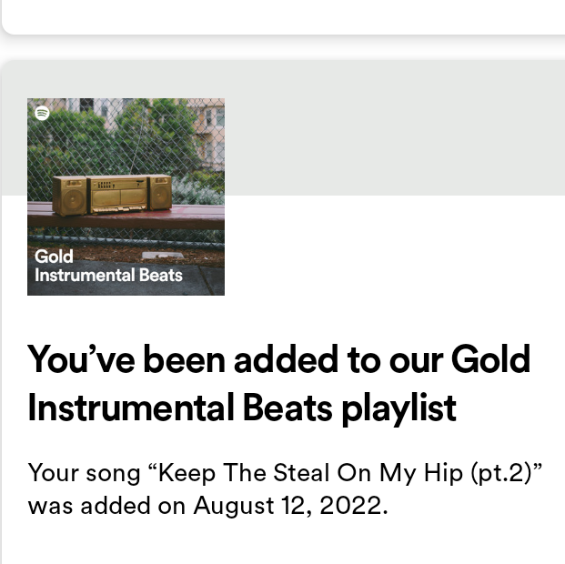TekHedz_'s tweet photo. Salute to @Spotify @spotifyartists for the first ever playlist placement of a @TekHedz_ via our 'Keep The Steel On My Hip pt.2' by #Linkrust.
Track taken off 'THE REBiRTH' LP which drops in full on Friday August 19th!
Pre-Save: https://t.co/s6zyEkkrSs
Shout to @Millenniumjazz https://t.co/rsMGduzmVC