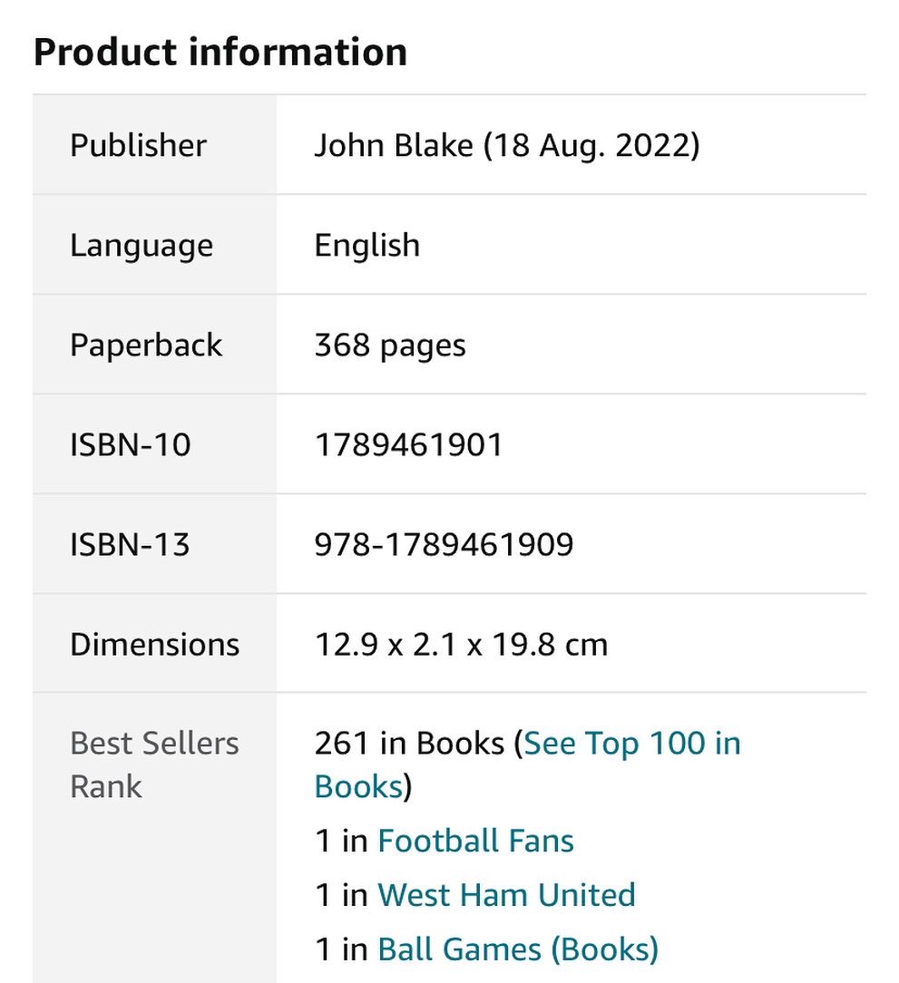Cass_Pennant's tweet photo. Thanks for all the pre orders, No 1 in #FootballFans No 1 in #westhamunited No 1 in #BallGames
Still Time To Pre Order You're Going Home in a F*cking Ambulance: Hooligan Wars - The Inside Story ➡️ https://t.co/BdPTL6O6d5
#johnblake #whatyoureading #newbook https://t.co/k4aFKTGkU4