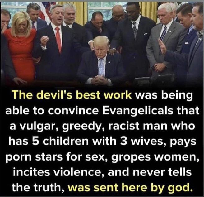 airforcevet43's tweet image. If not the AntiChrist,
He has certainly paved the way!!!