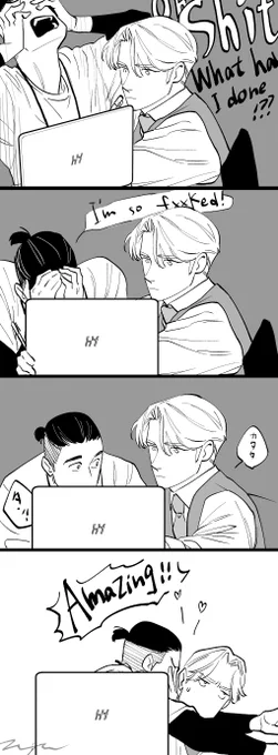 #テイクミーホーム
同僚コンビ 