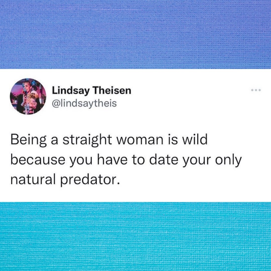 privatepartsun's tweet photo. Just out in the @hinge jungle trying to survive 🙉⁠
⁠
😂 @lindsaytheis⁠
⁠
#dating #datingmemes #datingjokes https://t.co/5ACYZ7dIxj