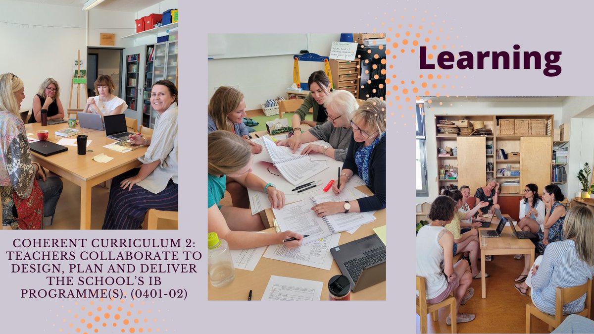 It's good to be back! A great in-service week <a href="/ICS_School/">ICS Inter-Community School Zurich</a>. Looking at how, as PYP teachers, we ‘are all responsible for contributing to, and planning for, student well-being, transdisciplinary learning experiences and the overall outcomes of the programme.' (IBO, 2018)