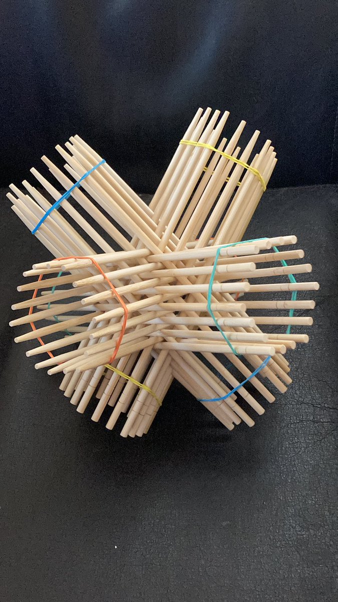 MrMontcalmMath's tweet photo. Hexachopstix. #iteachmath #mtbos #mathart #maths #mathAF https://t.co/I1Oe5edHxD