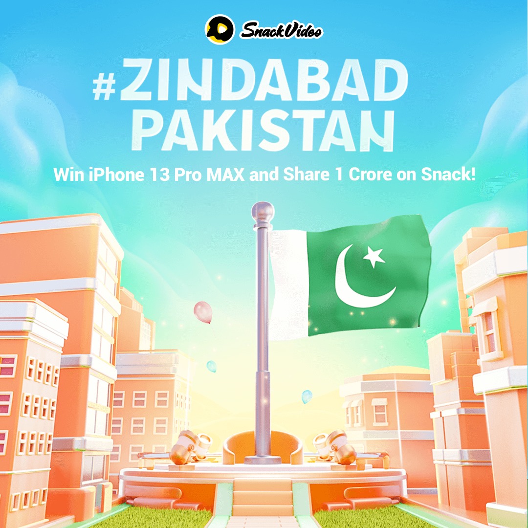 Amazing!😍
SV has provided you the easiest way to become Millionaire.
Now you have a chance to win Iphone 13 Pro Max.
Best opportunity!🤩💥
#ZindabadPakistan