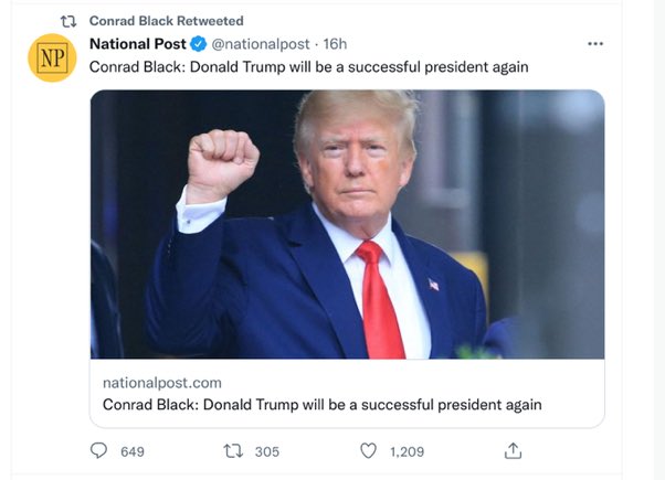 TVdonyoung's tweet photo. The #NatPo must be TRYING to go out of business running this bilious, idiotic, and toxic dreck. https://t.co/2sVaOHcbD2