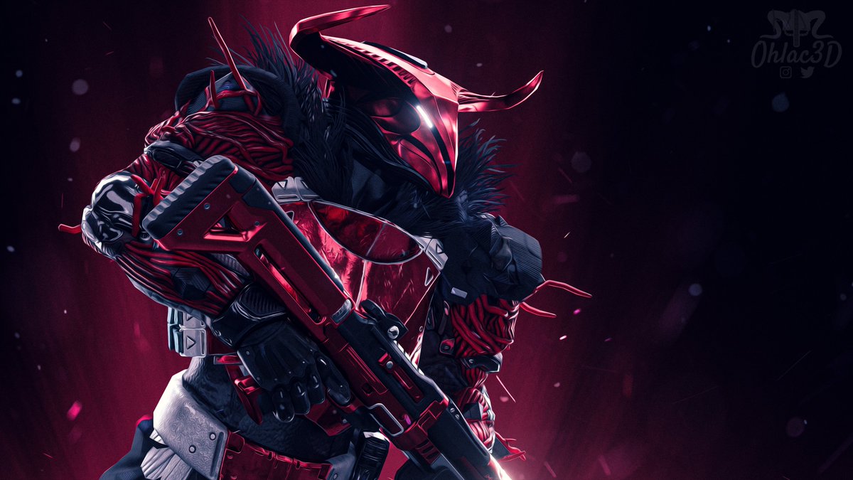 Ohlac3D's tweet image. Render giveaway time!
Never did one when I reached 4k followers so might aswell do one now! 
Just follow and rt to enter, winner will get a custom 3D render of their choice made by me! Picking winner on the 17th.
#Destiny2Art