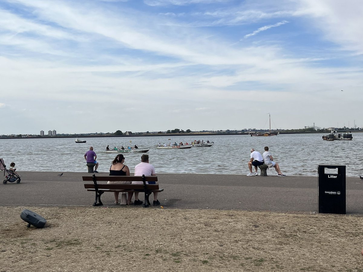 shanemochriecox's tweet image. Great to have seen some of the second and final day of the 176th @gravesendregat at the Prom today with more races. Well done to the committee and teams and the partnership with @GravesendSC and @GravesendRowers for an excellent celebration of the river.