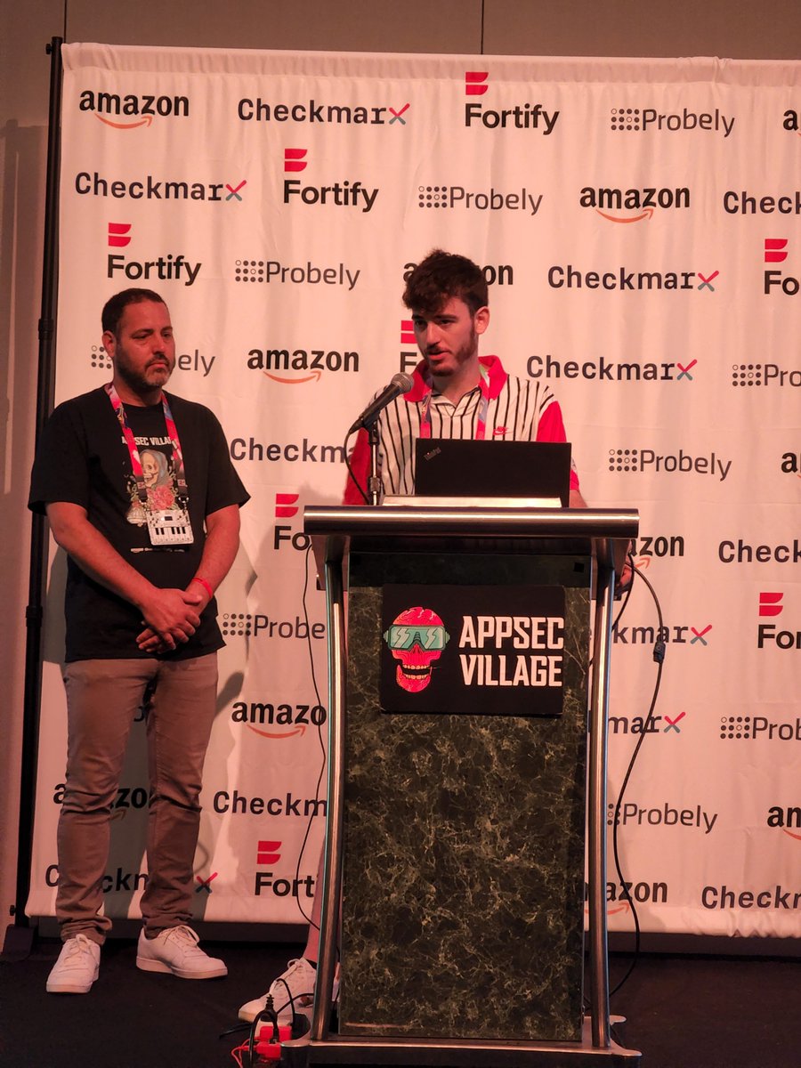 AppSec_Village's tweet photo. #AppSec Village @defcon day 3 is starting strong with a full house for our #software #supplychain attack talk by Tzachi and Guy of @checkmarx. #defcon30 #defcon https://t.co/gSDRNjZnaX