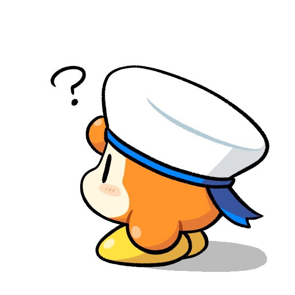実は水平帽のデザインとかよく分からないまま描いてる。後ろのリボンどうなってるんだろう… 