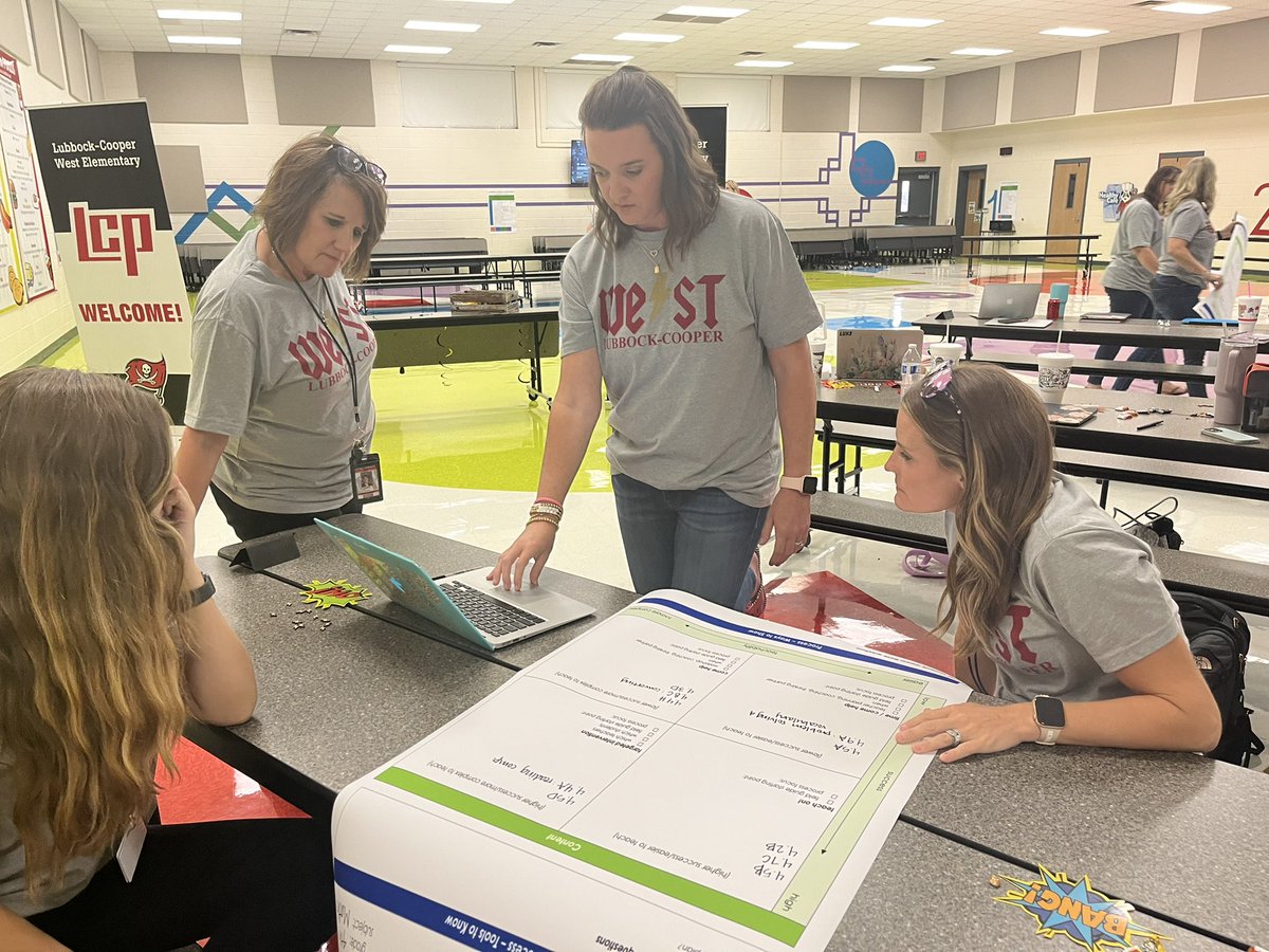 Our Westies are getting a jump start on planning for their students comparing vertical trends and pairing it with Lead4ward’s professional development organizer <a href="/lead4ward/">lead4ward</a> <a href="/teach4ward/">Justin Richardson</a> #lead4ward