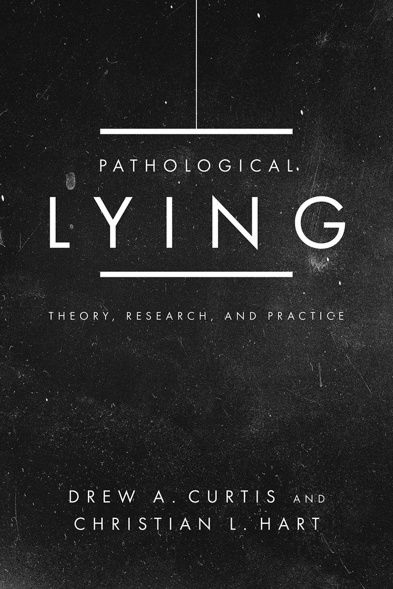 chrishartpsych's tweet photo. Our new book on Pathological Lying is available on pre-order.

https://t.co/t4bHZU2Clv https://t.co/otsCjjJIrV