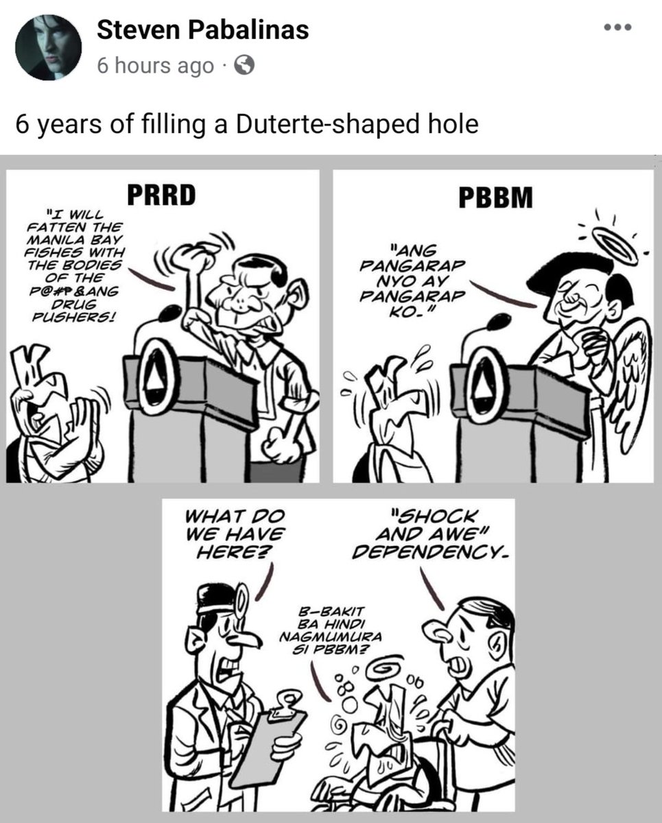 pinoyanghang's tweet photo. One of my favorite post-election satires from Steven Pabalinas (FB post, Aug. 14, 2022). https://t.co/qIeCab1yzc